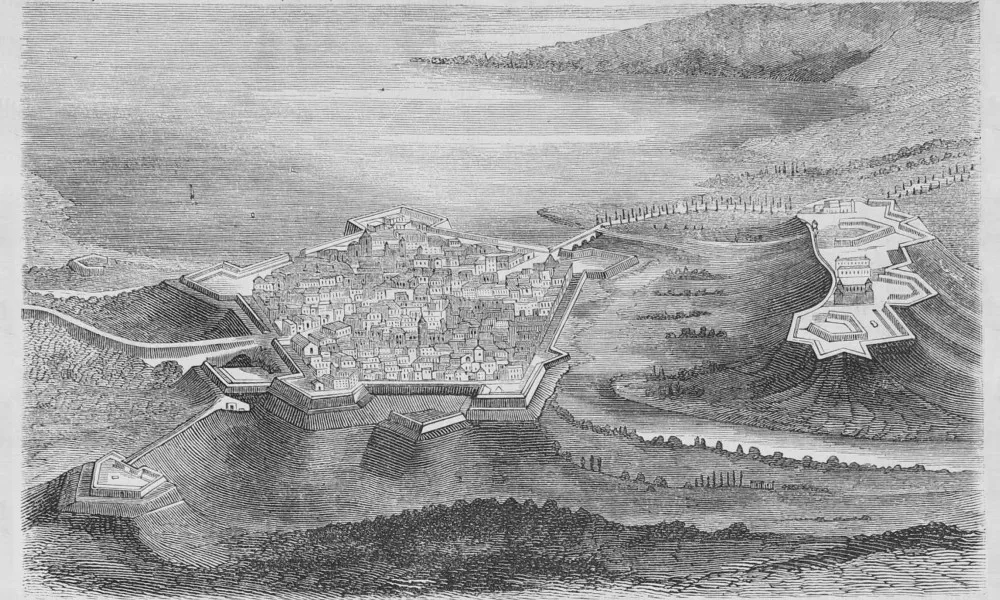 1866年のペスキエーラ要塞