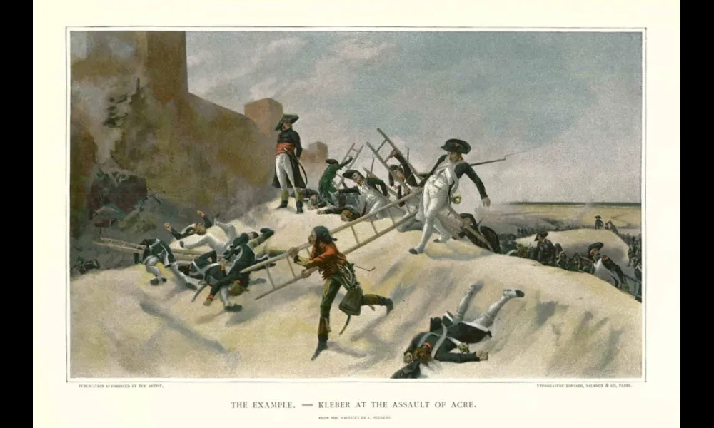 「Kleber at the assalt of Acre（アッコ攻勢におけるクレベール）」